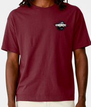 Load image into Gallery viewer, GLOBAL TEE BURGUNDY