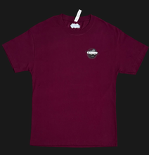 Load image into Gallery viewer, GLOBAL TEE BURGUNDY