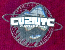 Load image into Gallery viewer, GLOBAL TEE BURGUNDY