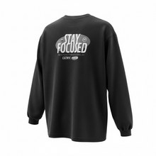 Load image into Gallery viewer, STAY FOCUSED MOODY Heavyweight 8oz Long Sleeve Tee
