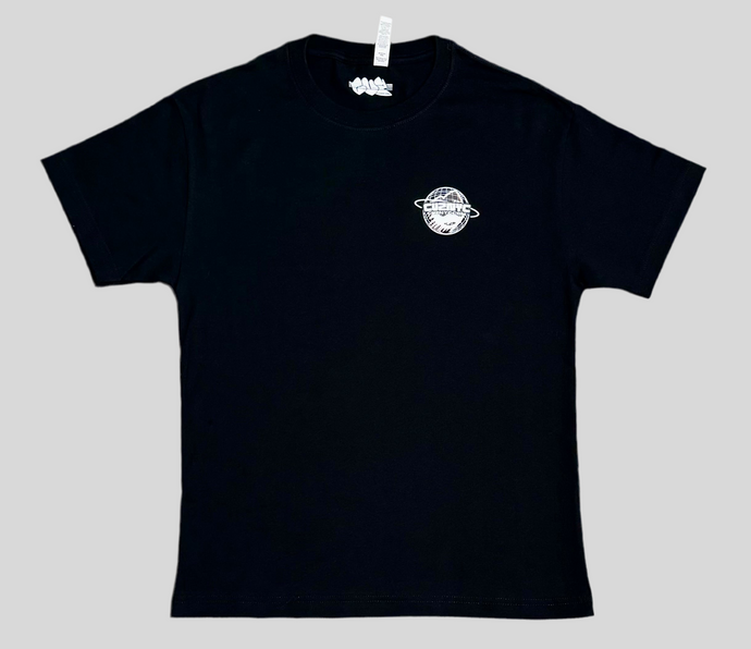 GLOBAL TEE  BLACK