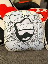 Load image into Gallery viewer, Cuz Love Explosion mini 10” pillow
